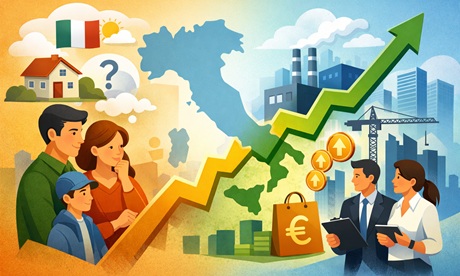 Fiducia consumatori ed imprese Italia